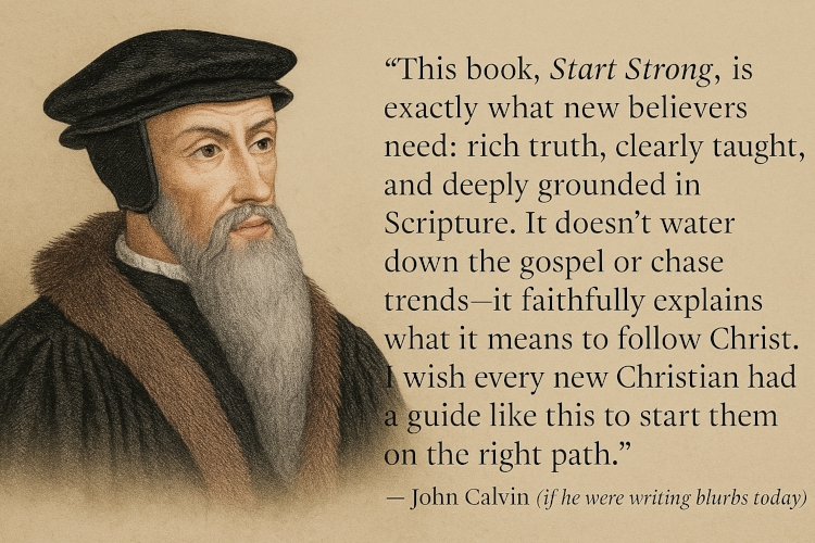 John Calvin Review Start Strong - pretend